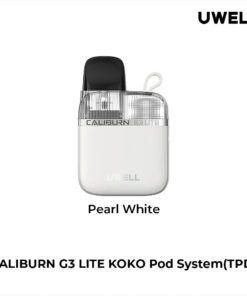 Uwell-Caliburn-G3-Lite-KOKO-Pearl-White-lowest price in pakistan