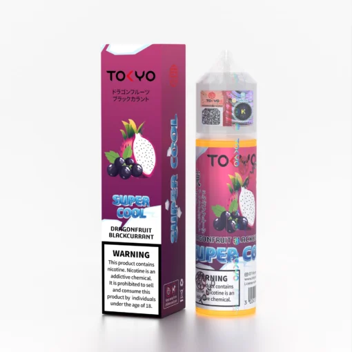 Tokyo Dragonfruit Blackcurrant Ice Freebase 3MG-6MG 60ml Price in Pakistan