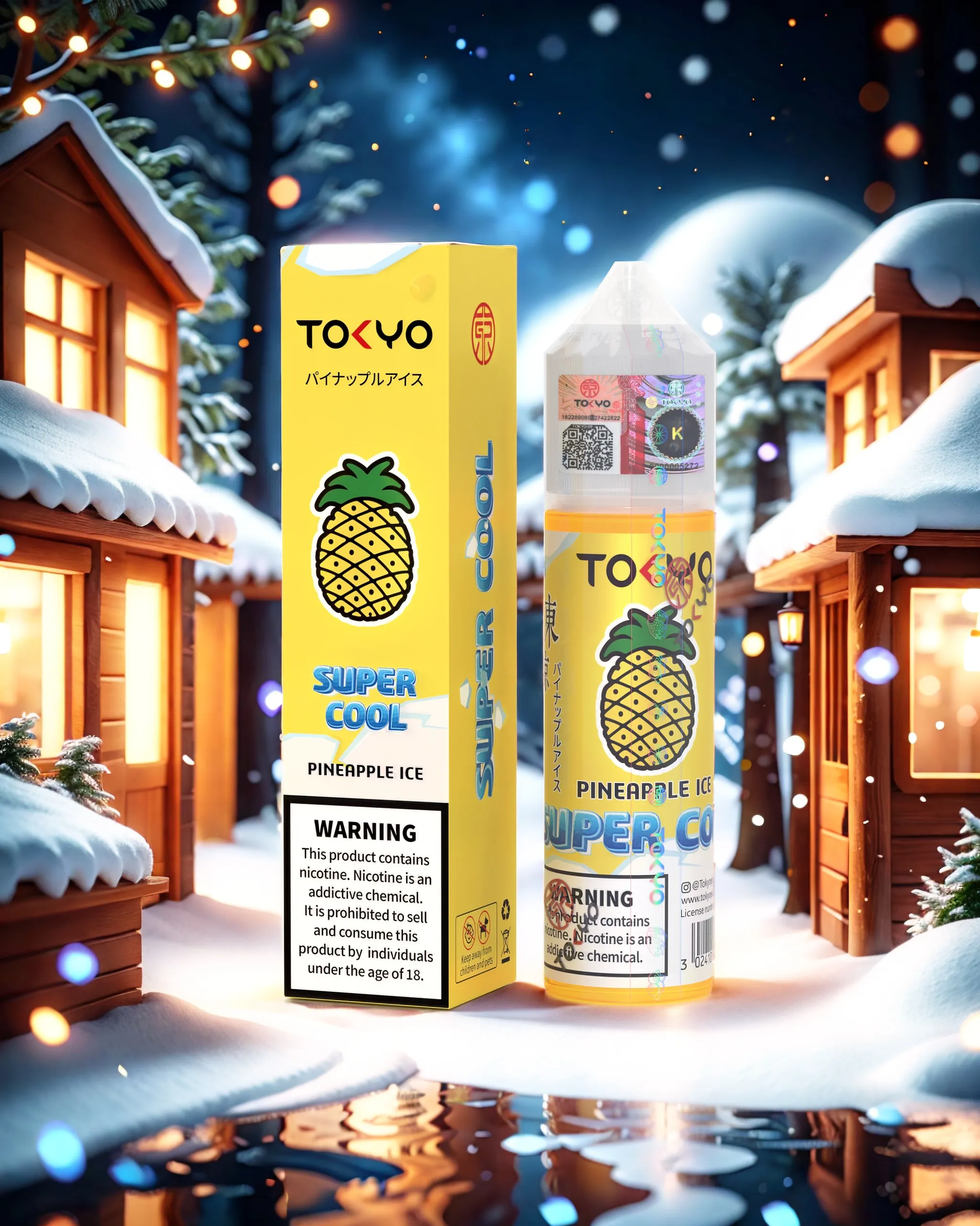 Tokyo Pineapple Iced Freebase 3MG-6MG 60ml Price in Pakistan