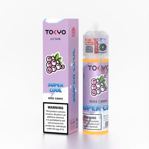 Tokyo Rose Grape Ice Freebase 3MG-6MG 60ml Price in Pakistan